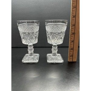 Set Of 2 Imperial Clear 5 1/2" Juice Cocktail Glass